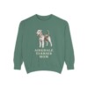airedale-terrier-sweatshirt-mom-light-green Airedale Terrier Mom Sweatshirt, Light Green, front view
