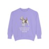 airedale-terrier-sweatshirt-mom-violet Airedale Terrier Mom Sweatshirt, Violet, front view
