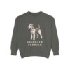 Airedale Terrier Sweatshirt, Pepper, front view