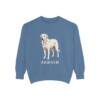 Akbash Sweatshirt, Blue Jean, front view