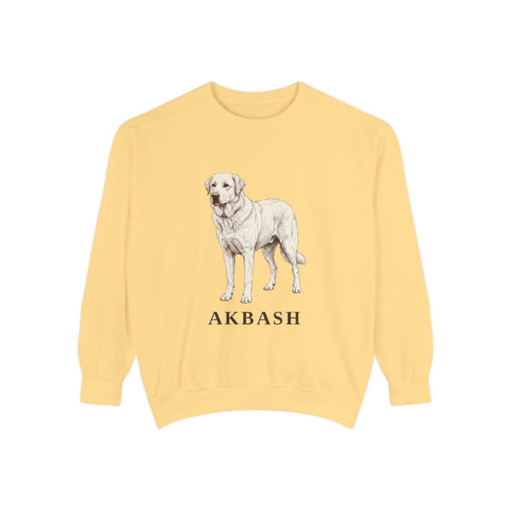 Akbash Sweatshirt, Butter, front view