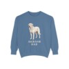 akbash-sweatshirt-dad-blue-jean-1 Akbash Dad Sweatshirt, Blue Jean, front view