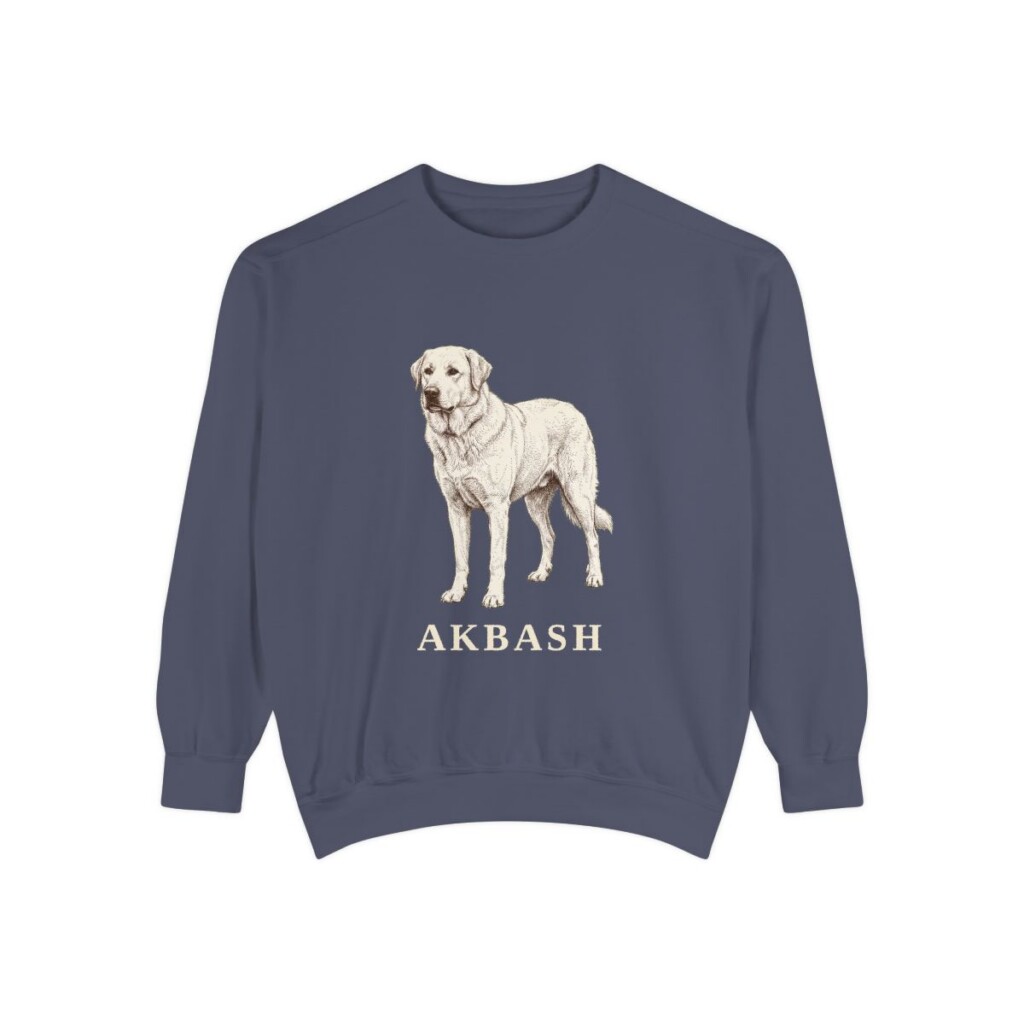 Akbash Sweatshirt, Denim, front view