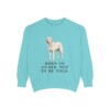 Akbash Humor Sweatshirt, Chalky Mint, front view