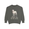 Akbash Humor Sweatshirt, Pepper, front view