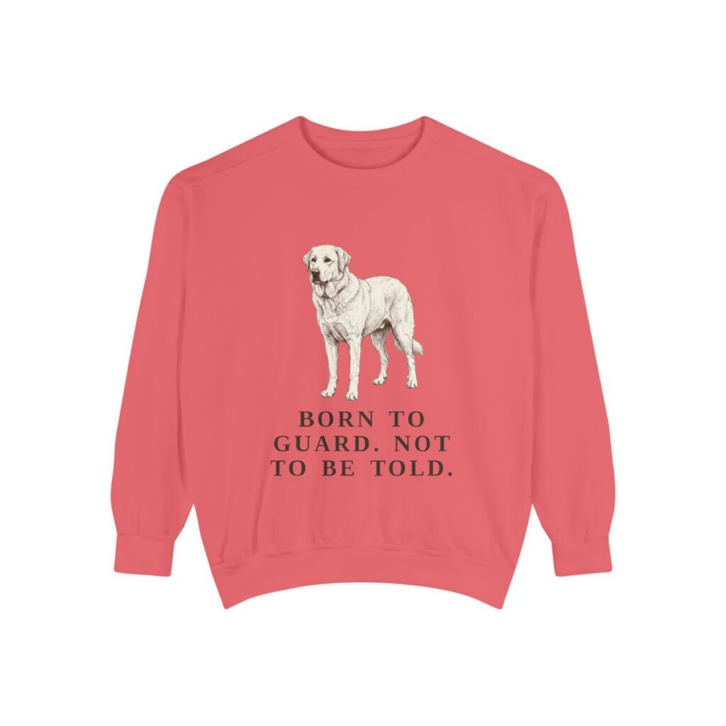 Akbash Humor Sweatshirt, Watermelon, front view