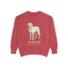Akbash Latin Sweatshirt, Crimson, front view