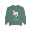 Akbash Latin Sweatshirt, Light Green, front view