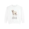 Akbash Latin Sweatshirt, White, front view
