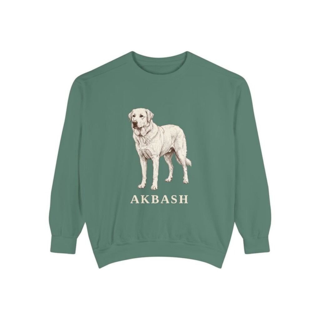 Akbash Sweatshirt, Light Green, front view