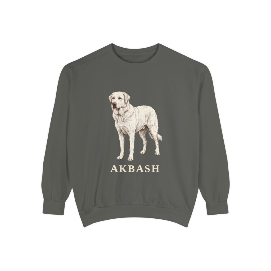 Akbash Sweatshirt, Pepper, front view