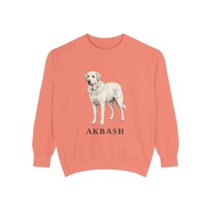 akbash-sweatshirt-terracotta Akbash Sweatshirt, Terracotta, front view