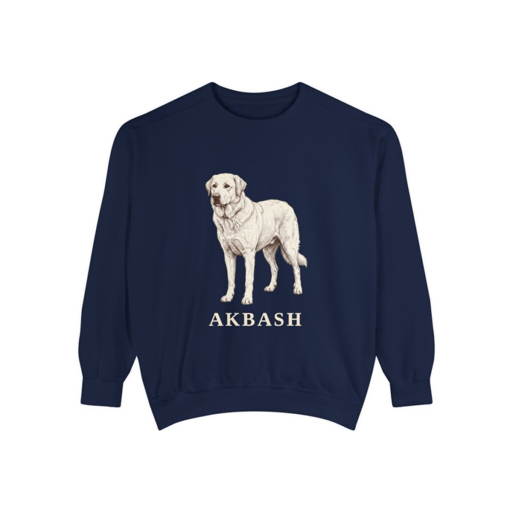 Akbash Sweatshirt, True Navy, front view