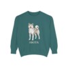 akita-sweatshirt-blue-spruce Akita Sweatshirt, Blue Spruce, front view