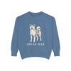 Akita Dad Sweatshirt, Blue Jean, front view