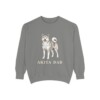 Akita Dad Sweatshirt, Grey, front view