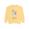 akita-sweatshirt-latin-butter Akita Latin Sweatshirt, Butter, front view