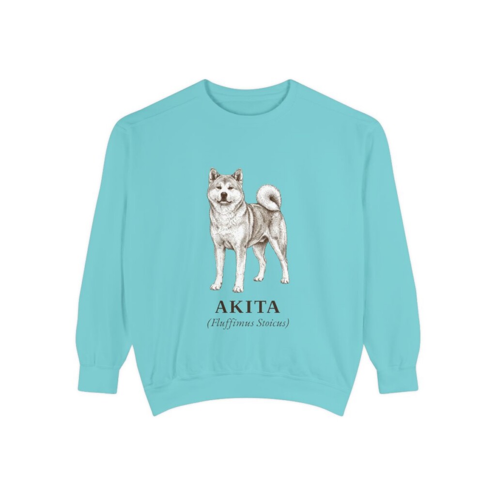 akita-sweatshirt-latin-chalky-mint Akita Latin Sweatshirt, Chalky Mint, front view
