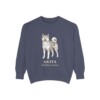 akita-sweatshirt-latin-denim Akita Latin Sweatshirt, Denim, front view