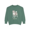 akita-sweatshirt-light-green Akita Sweatshirt, Light Green, front view