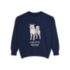 Akita Mom Sweatshirt, True Navy, front view