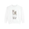 Akita Mom Sweatshirt, White, front view