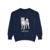 akita-sweatshirt-true-navy Akita Sweatshirt, True Navy, front view