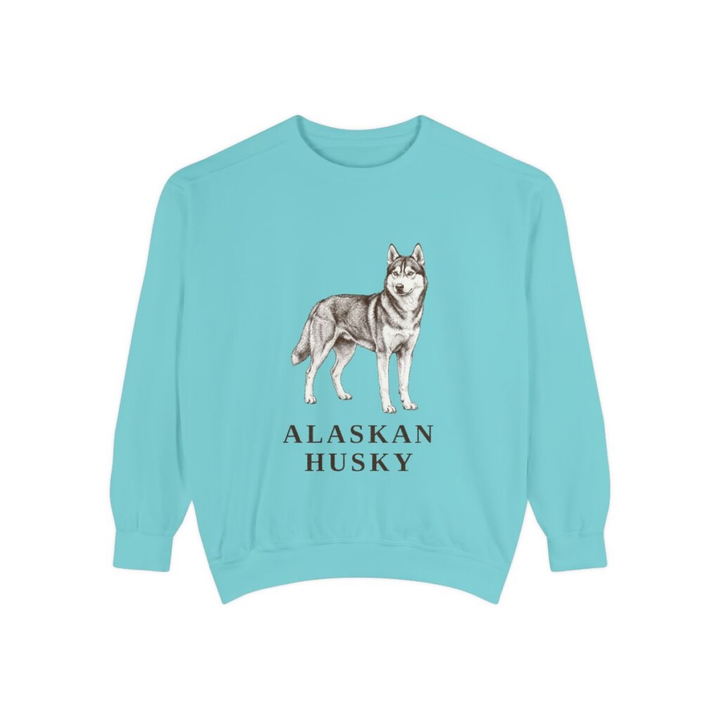 Alaskan Husky Sweatshirt, Chalky Mint, front view