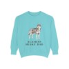Alaskan Husky Dad Sweatshirt, Chalky Mint, front view