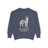 Alaskan Husky Sweatshirt, Denim, front view