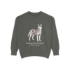 Alaskan Husky Latin Sweatshirt, Pepper, front view