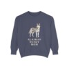 Alaskan Husky Mom Sweatshirt, Denim, front view