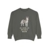 Alaskan Husky Mom Sweatshirt, Pepper, front view