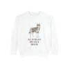 Alaskan Husky Mom Sweatshirt, White, front view