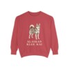 Alaskan Klee Kai Sweatshirt, Crimson, front view