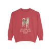 Alaskan Klee Kai Dad Sweatshirt, Crimson, front view