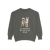 Alaskan Klee Kai Dad Sweatshirt, Pepper, front view