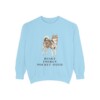 Alaskan Klee Kai Humor Sweatshirt, Chambray, front view