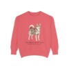 Alaskan Klee Kai Latin Sweatshirt, Watermelon, front view