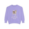 Alaskan Klee Kai Mom Sweatshirt, Violet, front view