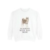 Alaskan Klee Kai Mom Sweatshirt, White, front view
