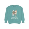Alaskan Klee Kai Sweatshirt, Seafoam, front view