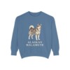 Alaskan Malamute Sweatshirt, Blue Jean, front view