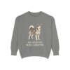 Alaskan Malamute Sweatshirt, Grey, front view