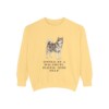 Alaskan Malamute Humor Sweatshirt, Butter, front view