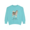 Alaskan Malamute Latin Sweatshirt, Chalky Mint, front view