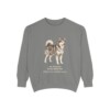 Alaskan Malamute Latin Sweatshirt, Grey, front view
