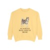 Alaskan Malamute Mom Sweatshirt, Butter, front view