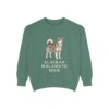 Alaskan Malamute Mom Sweatshirt, Light Green, front view