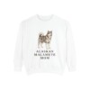 Alaskan Malamute Mom Sweatshirt, White, front view